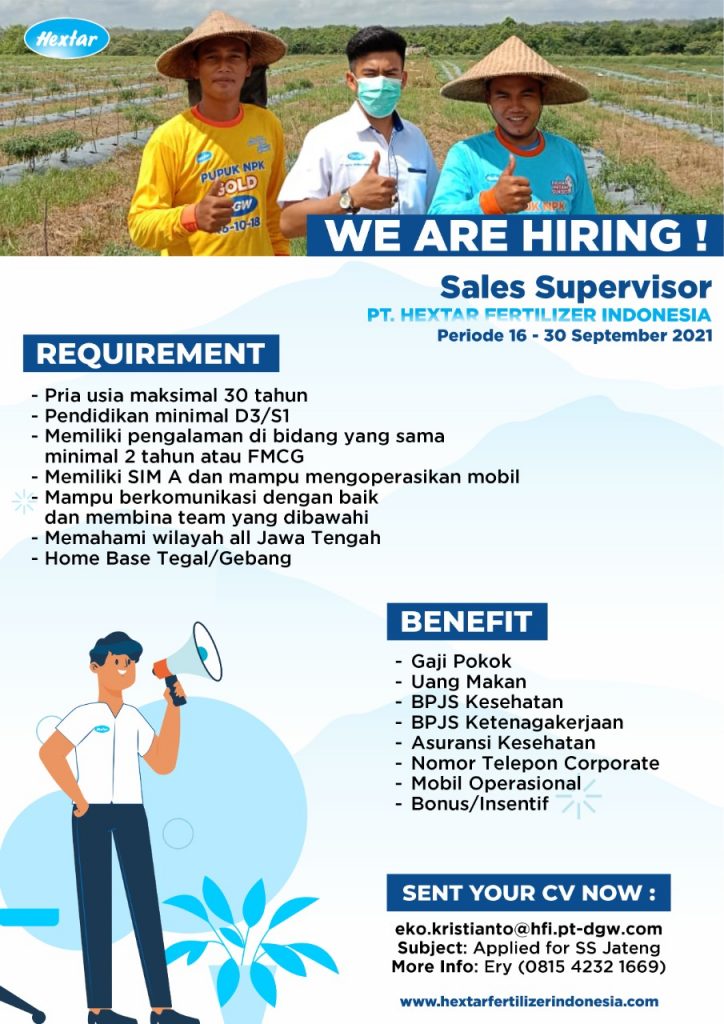 Sales-Supervisor-Jawa-Tengah