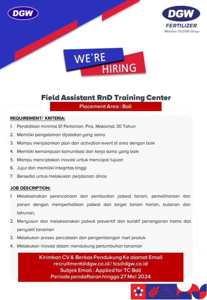 Lowongan-Field-Assistant-RND